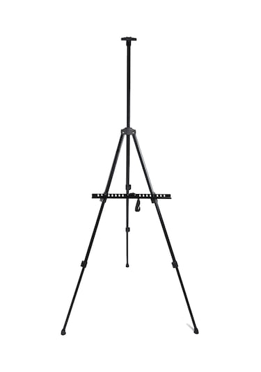 Taşınabilir Ayarlanabilir Metal Üçgen Şövale Tripod Çizim Standı