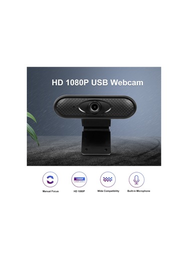 Sones Mikrofonlu Hd 1080p Usb Kamera Web Kamerası
