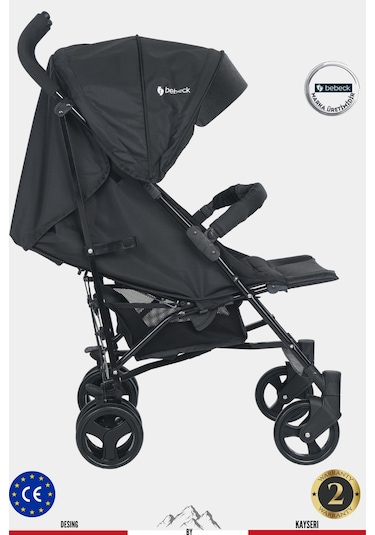 Accord Baston Bebek Arabası Siyah