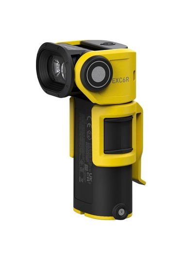 Ledlenser Exc6r Çalışma Feneri Sarı - Siyah