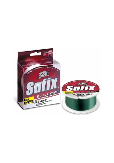 Sufix Elite Misina Low Vıs Green 0.16mm - 100mt - 2.2kg