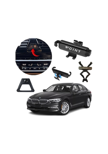 Bmw 5 Serisi 5.20i Xdrive Araca Özel Cep Telefonu Tutacağı Robotik Başlıklı 2017 - 2021 Profesyonel