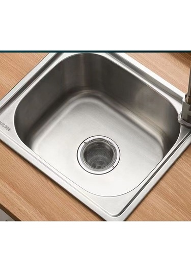 Dancemonkey Cbtx Mutfak Lavabo Filtresi Ve Sepeti 11cm Gümüş Renk Model 001 11.8x5cm Çift Kişilik