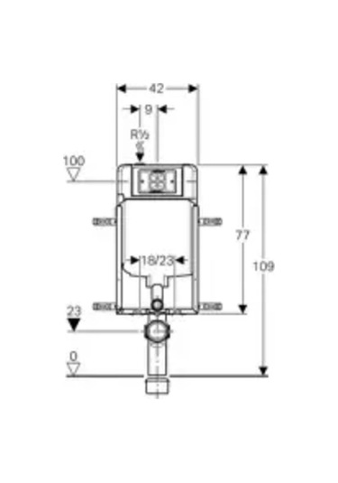 Geberit Icon Alpha15 Soft Asma Klozet Seti - Parlak Krom Diğer