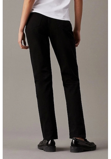 Calvin Klein Jeans Ck Jeans Authentıc Slım Straıght Kadın Siyah Jeans J20j224896-beh Siyah