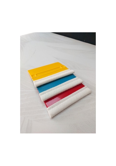 Keçeli Ragle 3 Adet Folyo & Cam Filmi Yapıştırma Aparatı