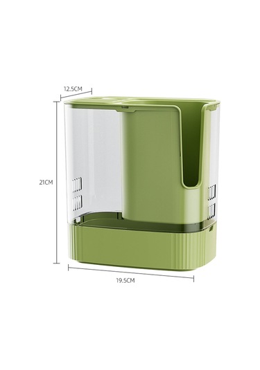 Homyl Bıçak Bloğu Tutucusu Çiftlik Evi Mutfak Alet Depolama Gosterildigi Gibi