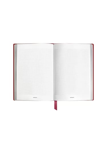 Montblanc Saffiano Deri Kırmızı Orta Boy Defter 134764