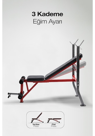 Ayarlanabilir Mekik Bench Ağırlık Sehpası Luna