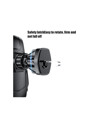 Vkemall Araç İçin Hızlı Şarjlı Manyetik Telefon Tutucu - Kablosuz 15w