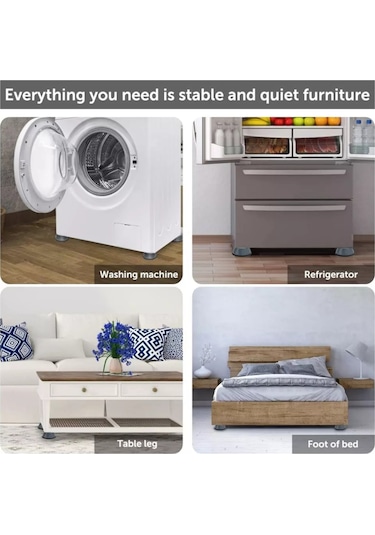 Çamaşır Makinesi & Bulaşık Makinesi Titreşim Önleyici Stoper - 513839546