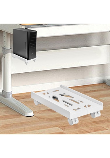 Homyl Mobil Cpu Standı Masaüstü Sağlam Koruyucu Dayanıklı