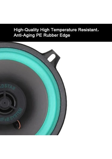 Liangmei 4 Inç Evrensel Araba Koaksiyel Hoparlörler Hifi