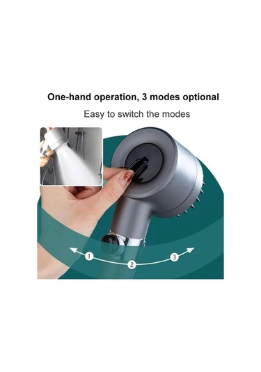 Duş Başlığı 1 Adet Ion Damlaları Duş Başlığı, 2025 Yeni Iondrops Filtreli Duş Başlığı İle El Duşu İle Hortum Ayarlanabilir Ayarlar 11.8x5cm Çift Kişilik