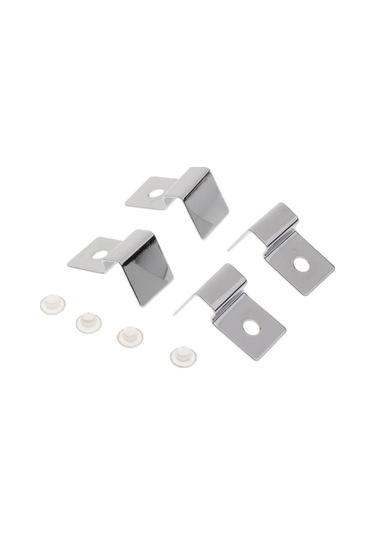 Suntek 4 Adet Paslanmaz Çelik Akvaryum Balık Tankı Cam 8mm