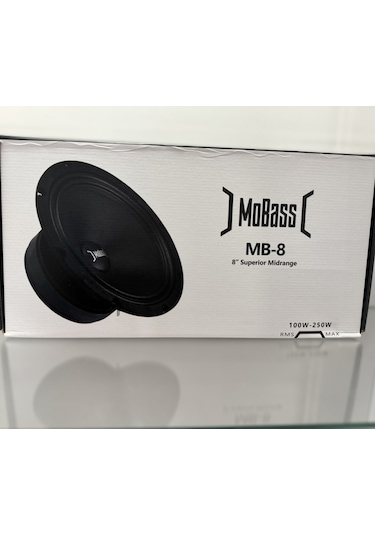 Mobass Mb-8 250 Watt 20 Cm 100 Rms Midrange Hoparlör