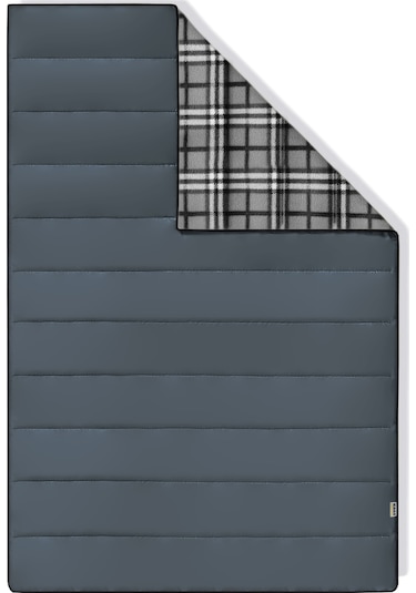 Haegs Flanel Kamp Battaniyesi, Seyahat Yorganı Dış Mekan Hafif Kompakt Outdoor Kamp Çadır Karavan Battaniye 215-150 Cm Antrasit