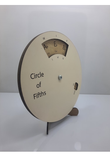 "Beşliler Çemberi" Circle Of Fifths Düzeneği