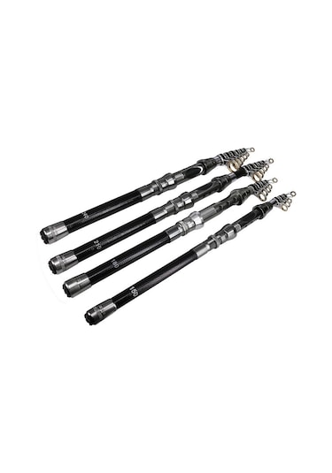 Taşınabilir Hafif Olta Karbon Fiber Teleskopik Olta Ultra Hassas Deniz Tuzlu Su Tatlı Su Olta - Tip 4