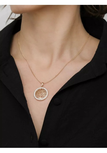 Xuping Kadın Boyun Kolyesi 175070770 Altın Rengi