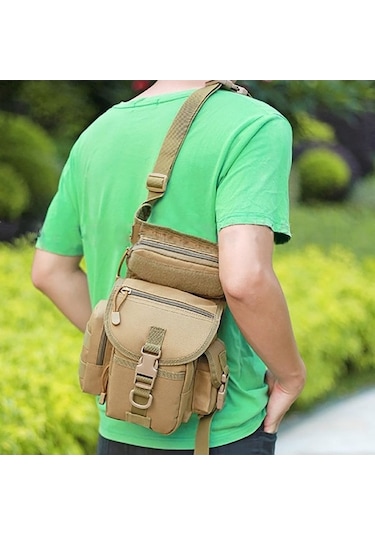 Maoyaya Bel Ayak Takılı Çanta, Bacağa Mont Edilebilir Çok Renkli