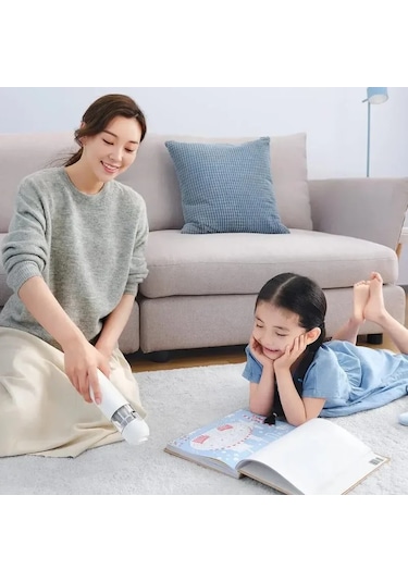 Xiaomi Mijia Akülü Elektrikli Süpürge Taşınabilir Kompakt Toz Beyaz