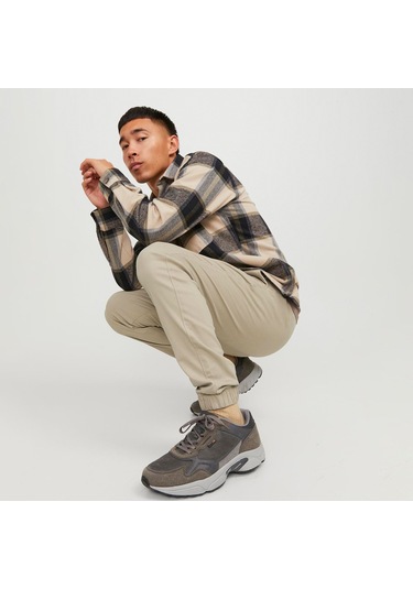 Jack&jones Gordon Dave Jogger Erkek Bej Pantolon Bej