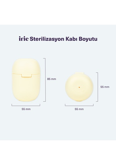 Irie Adet Kabı Mikrodalga Sterilizasyon Kabı