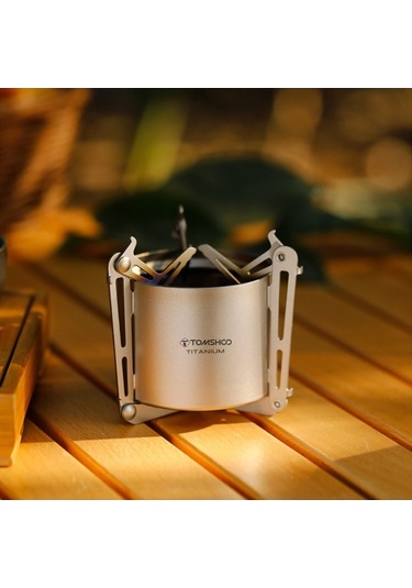 Novahub Kampanyalı Katlanır Bacaklı Titanium Alkollü Ocak - 100ml, 71g Hafif, Çok Renkli Çok Renkli