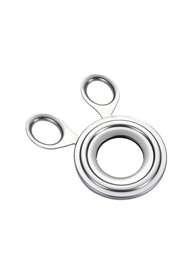 Dancemonkey Paslanmaz Çelik Yumurta Açacağı, Yumurta Kraker, Kırıcı Aracı, Manuel Açılış, Hızlı Kullanım Gümüş