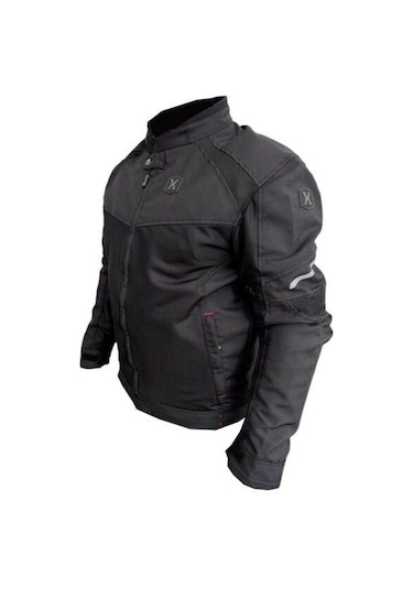 X Speed X-evo Fileli Yazlık Motosiklet Montu Siyah