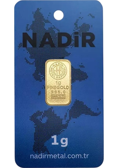 Tuğrul Kuyumculuk 24 Ayar 1 Gram Külçe Altın