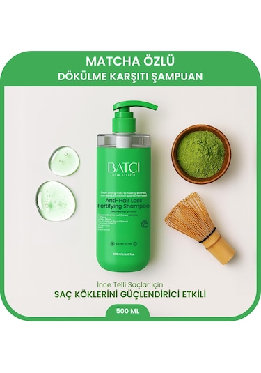 Batçi Hair Loss Fortifying Shampo 500 Ml. Dökülen