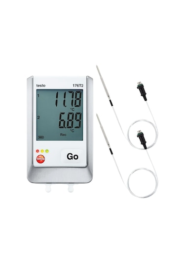 Testo 176t2 Çift Kanallı Sıcaklık Datalogger Seti