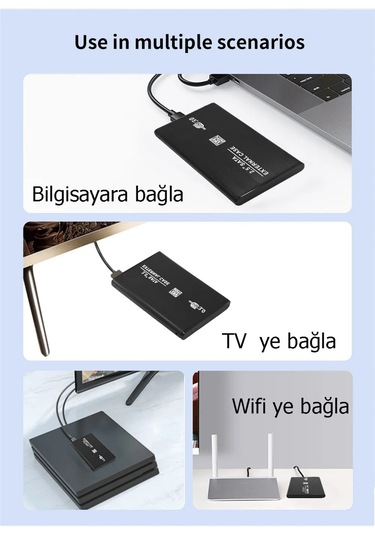 Techtic 2.5 Inç Usb 3.0 Sata Hdd Aluminyum Harddisk Kutusu