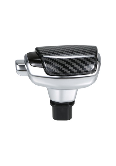 Ranyeek Renault İçin Parlak Siyah Otomatik Vites Çubuğu, Kısa Tipi, Pu+plastik Malzeme, Vites Düğmesi Siyah