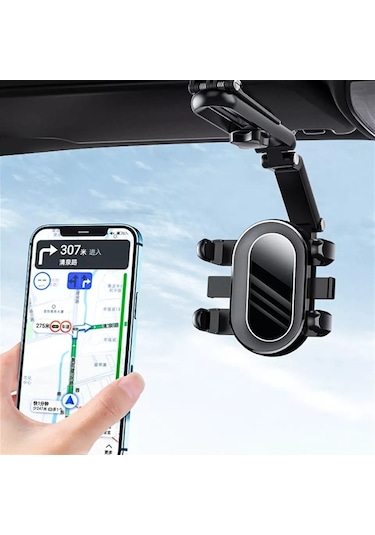 Sones Çok Fonksiyonlu Araba Güneşlik Arka Koltuk Cep Telefonu Tutucu Yeşil