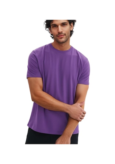 Ar-ma Erkek Regular Fit Pamuk Süprem Basic Bisiklet Yaka Tişört Y31344408002 Mor 2XL Ar-ma Erkek Regular Fit Pamuk Süprem Basic Bisiklet Yaka Tişört Y31344408002 Mor 2XL