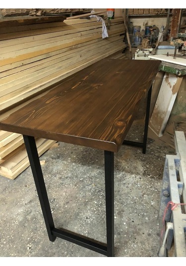 Bintaşmobilya Kütük Ağaç Bar Masası (417036063)