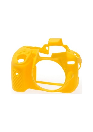 Easycover Nikon D5300 Silikon Kılıf Ecnd5300Y (Sarı)