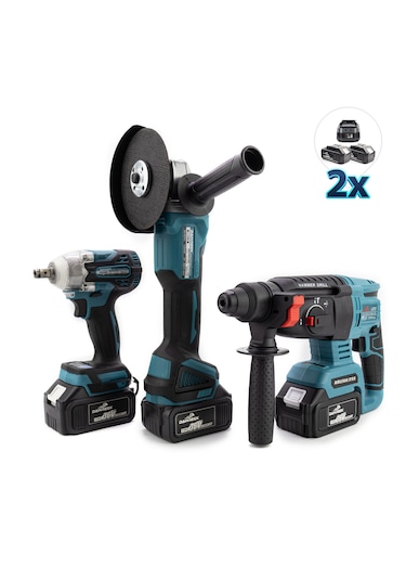 Dawreek Üçlü Set MK350 2B1Ş (Ş.Spral+S.Sıkma+Ş.Hilti)