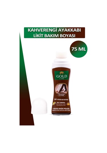 Bağcık + Gold Care Likit Ayakkabı Bakım Boyası 75 Ml Set 001