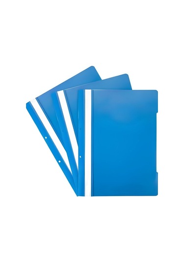N'pratik Eco 25 Adet Mavi Telli Dosya Seti - Pratik Ve Dayanıklı Belge Düzenleyici