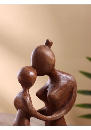 Simalend Annemiz Ve Çocuğumuz Ahşap Suar Heykeli 398393133