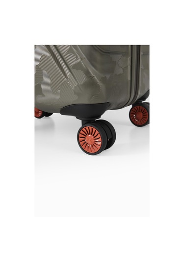 Ççs 5243 Polikarbon & Abs 3 Lü Valiz Seti Haki