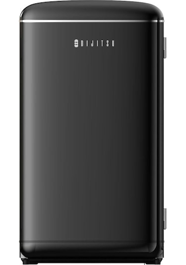 Dijitsu DB120RBL Retro 93 L Tek Kapılı Mini Buzdolabı Siyah