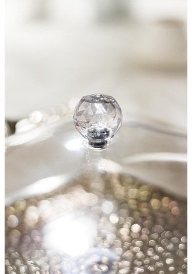 Akrilik Şeffaf 4'lü Tek Kapaklı Kahvaltılık & Sunumluk Şeffaf