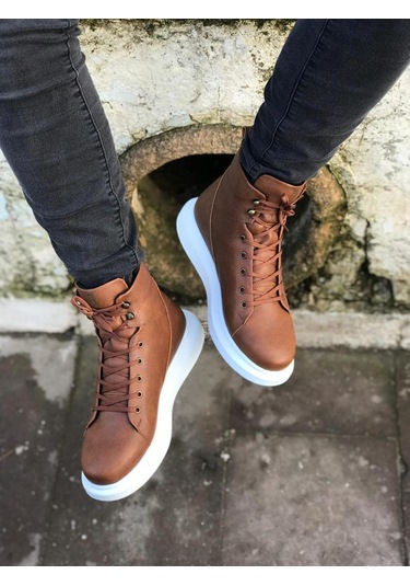 Knack Yüksek Taban Ayakkabı B-080 Taba 001