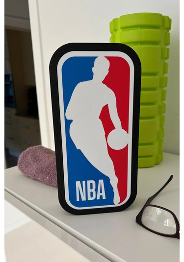 Nba Logo Gece Lambası Çok Renkli