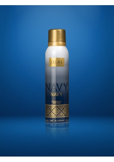 Lelas Navy Unisex Spey Deodorant 150 ML